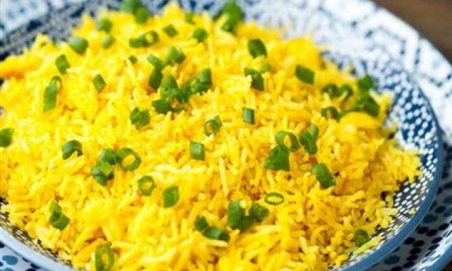 طريقة عمل الأرز البسمتى الأصفر