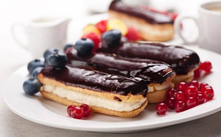 خطوات عمل الاكلير
