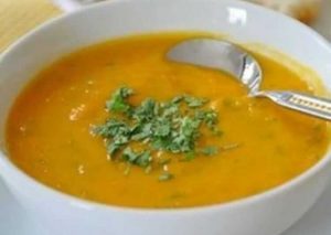  شوربة العدس 