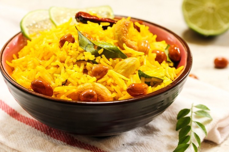 طريقة عمل الأرز بالكاري الهندي