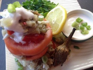 طريقة عمل سلطة الباذنجان والثوم