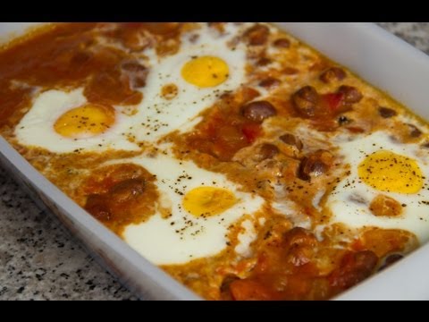 طريقة عمل الفول بالبيض