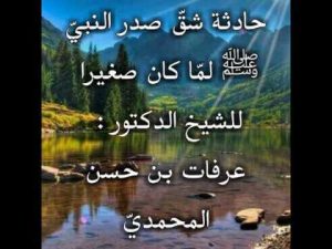 رضاع النبي في بني سعد وحادثة شق الصدر